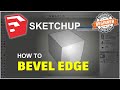 Sketchup How To Bevel Edge Tutorial