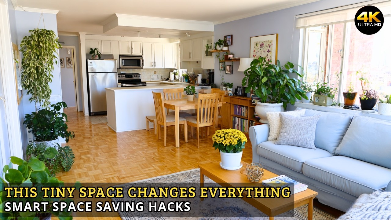 Genius Tiny Apartment Makeover | Space-Saving Hacks That Instantly ...