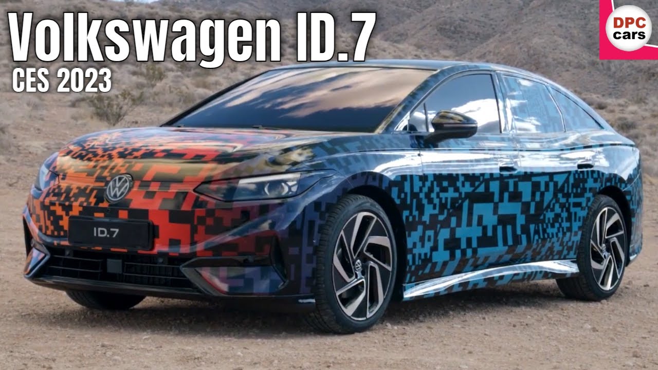 Volkswagen ID.7 Prototype Lights Up CES