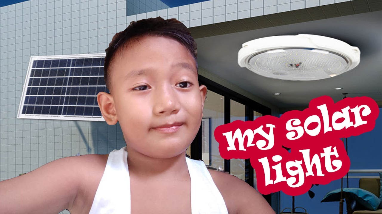 Solar Ceiling Light solar light YouTube