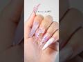 lilac flower nails🪻　#asmr #nails #nailart #nailtech #nailtutorial #diynails #flowernails #nailsart