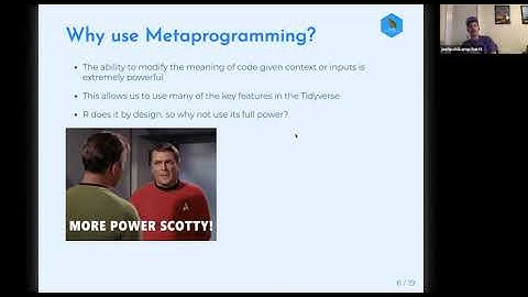 Advanced R Book Club: Chapter 17: Metaprogramming Big Picture (2020-11-19) (advr02)