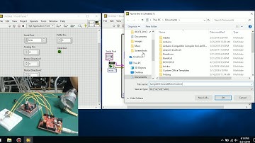 LabView + gizDuino SE: Controlling a DC Motor with potentiometer using Hulkster Motor Driver