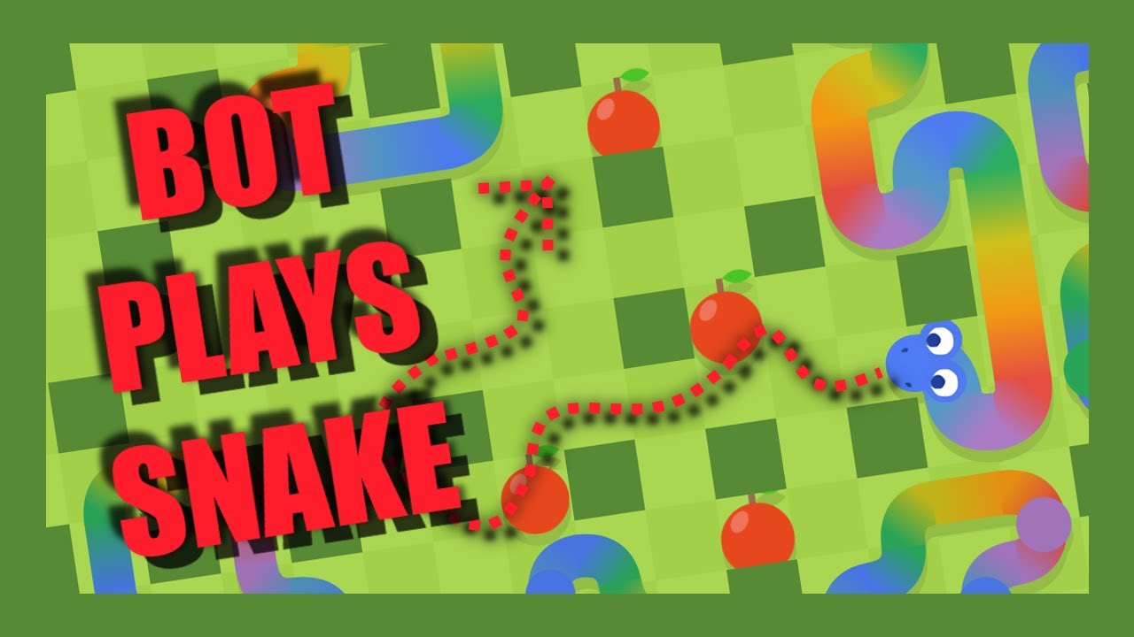 Bot Plays Snake Perfectly  Wall All Apples 