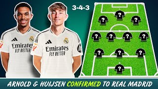 Details Real Madrid Predicted Lineup with Alexander-Arnold & Dean Huijsen 📌 X. Alonso Confirmed Transfers News