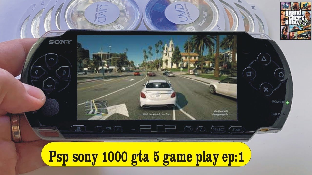 At interagere tonehøjde ejendom Psp sony 1000 gta 5 game play ep:1 - YouTube