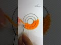 hand embroidery circle pattern design, #handbroidery #embroidery #trending #crafts #trending #shorts