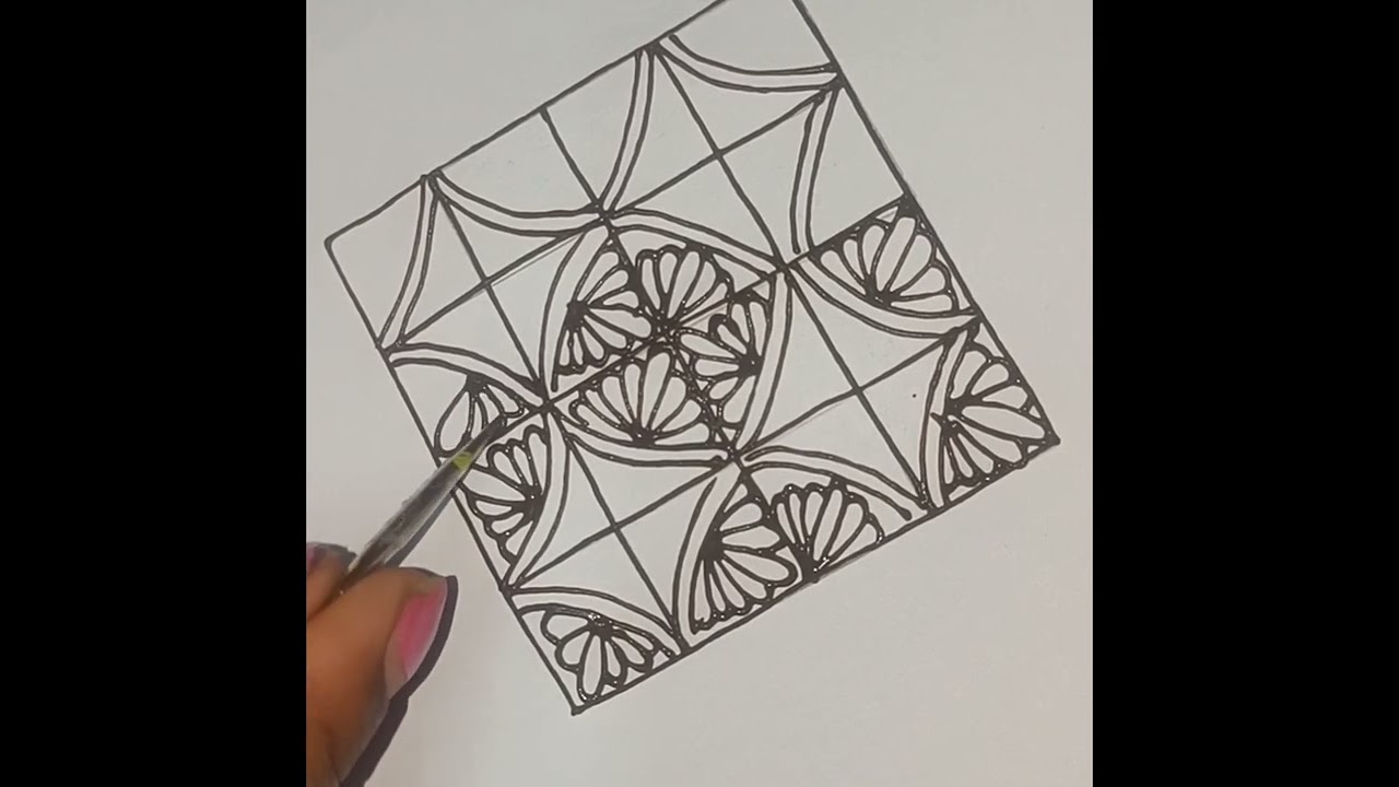 Simple check design for beginners 