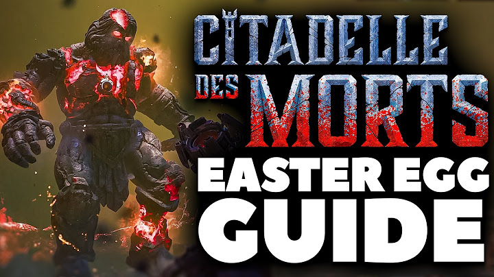 CITADELLE DES MORTS EASTER EGG GUIDE | Solo & Mehrspieler (Black Ops 6 Zombies)