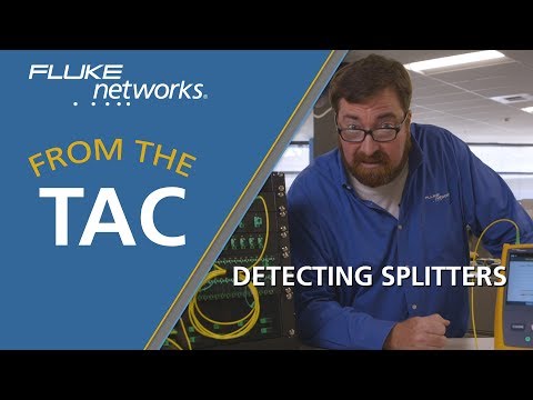 Detecting Splitters on Passive Optical Networks with the OptiFiber Pro HDR OTDR – by Fluke Networks