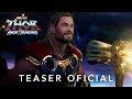 Thor amor y trueno de marvel studios  teaser oficial  doblado