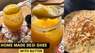 HomeMade Desi Ghee | How To Make Desi Ghee At home From Butter #ghee #desighee #clarifiedbutter by Khadeeja's Canadian Diary 395 views 9 months ago 4 minutes, 24 seconds