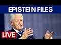 LIVE | Bill Clinton testifies in deposition in Epstein probe: STAKEOUT CAMERA