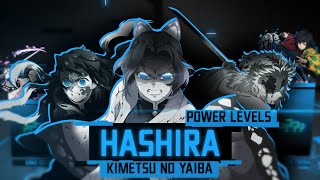 All Hashira - Kimetsu no Yaiba [POWER LEVELS] [60FPS] [SPOILERS]