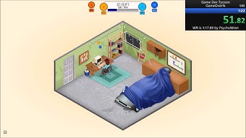 Game Dev Tycoon Speedrun (GameOver%) in 1:21.960