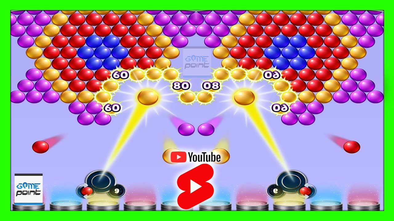 Bubble Shooter 3 Bubble Pop Game Level 46 - 50 🥽 ( Penembak Gelembung ) 