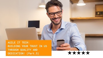 AGILE IT TECH: Building your trust in us through dedication and commitment.
