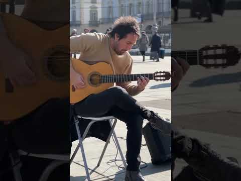 Busking under the