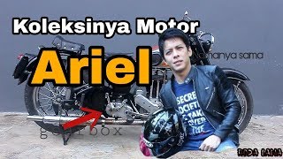 Motor Antik ARIEL 350cc 1951 | British Motorcycle
