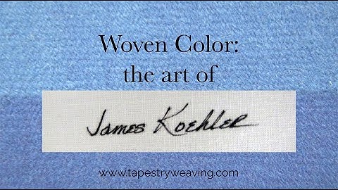 James Koehler and his Tapestries