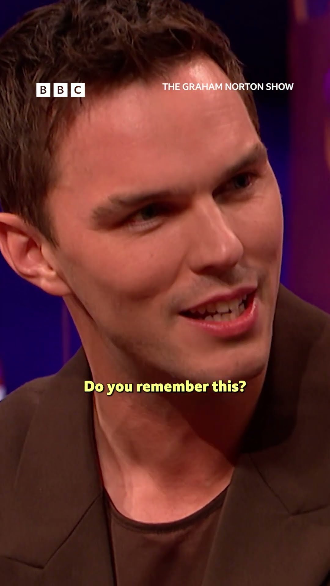 Nicholas Hoult was blown away by Jamie Oliver's magical box of shots!