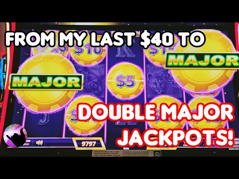 From My Last $40 to a Double Major Jackpot! - YouTube