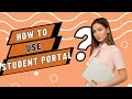 Student portal guide for students and parents