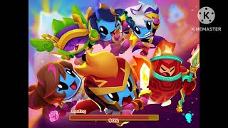 Playing boddle with pyro bot 5 star level 77