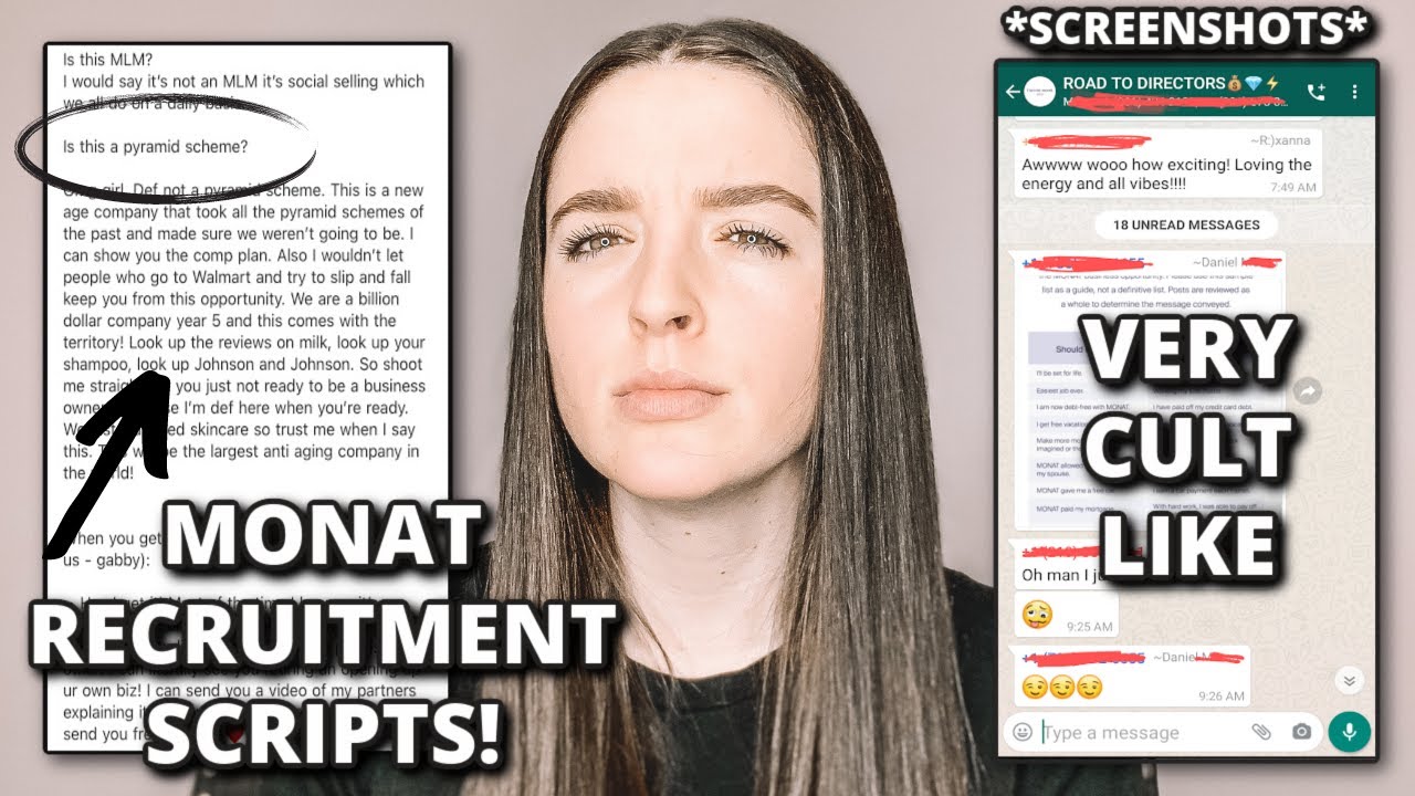 MLM HORROR STORIES #54 | Monat Recruitment Scripts, Shaklee, Vector Marketing, Beachbody + more