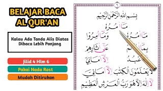 IF THERE IS AN EYEBROW SIGN, IT IS LONGER || Learning Basic Quran Recitation Tilawati Volume 4 Pa...