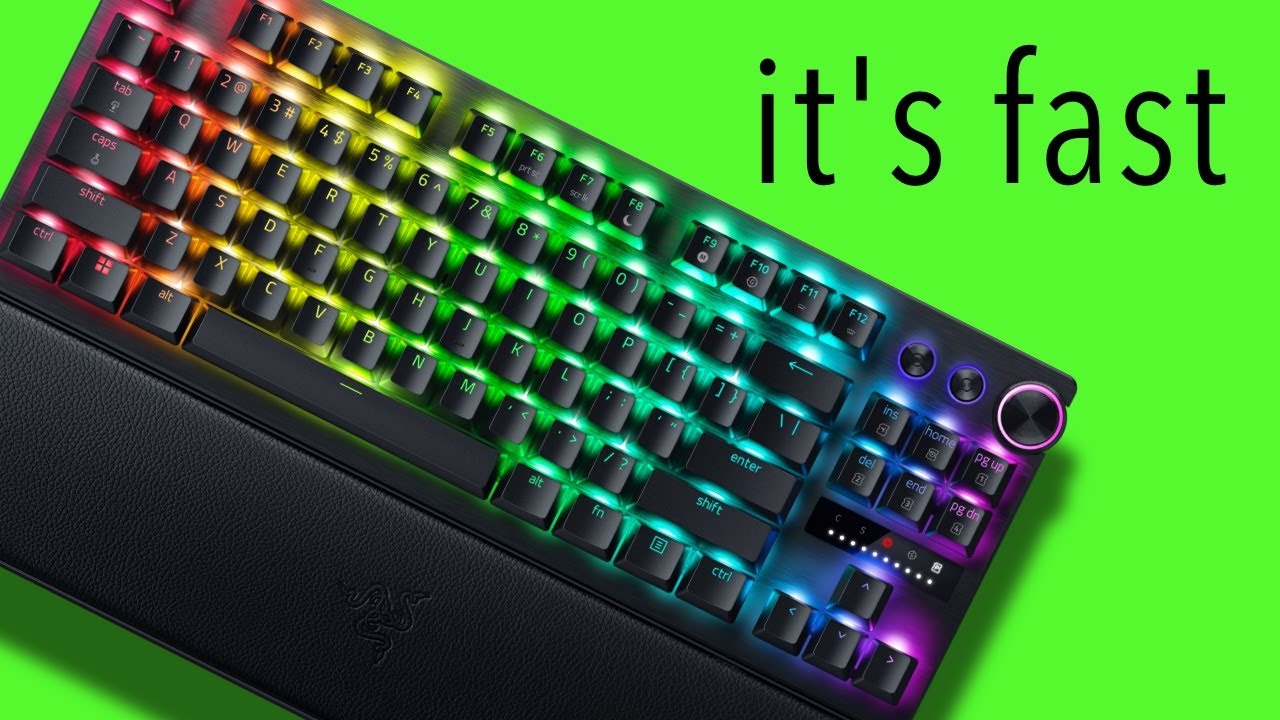 Razer Huntsman V3 Pro TKL Review, THE FASTEST KEYBOARD ON YOUR DESK?