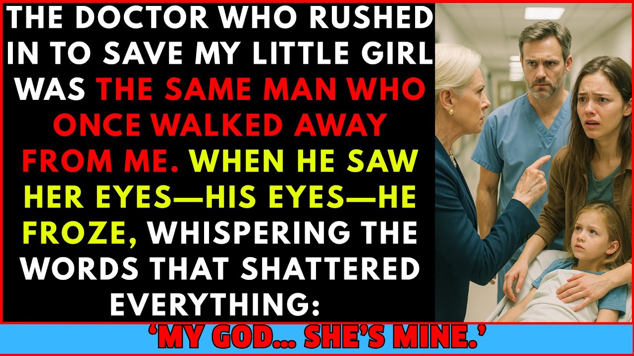 At My Ex’s Hospital, My Girl Fought To Live—Then The Doctor Saw Her Eyes: “She’s… Mine?”