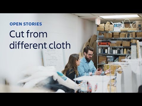 Open Stories: Cut from a different cloth