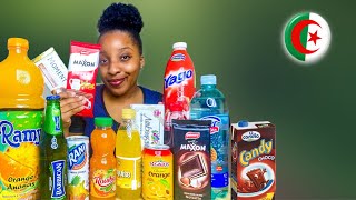 I BOUGHT POPULAR ALGERIAN CANDY +DRINKS🇩🇿| المنتجات الجزائرية screenshot 3