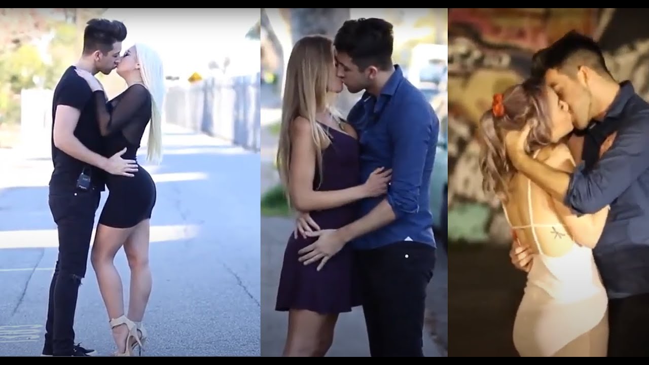 Extreme Kissing Prank Uber Edition Prank Invasion.