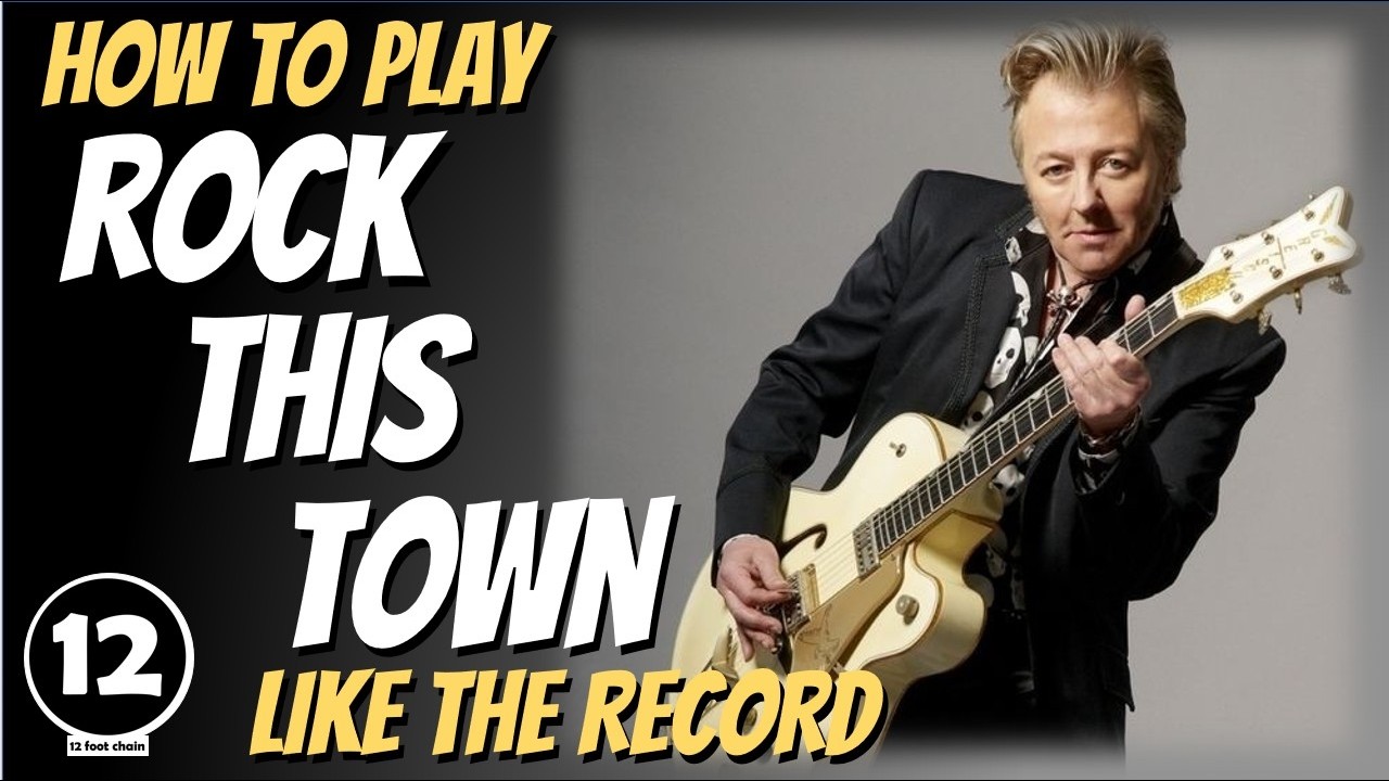 Rock this Town - Stray Cats | Guitar Lesson