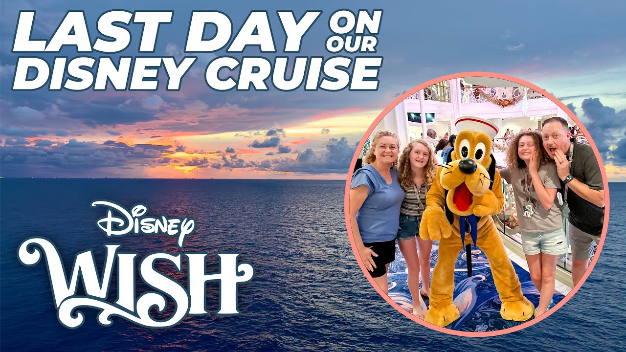 Hook's Barbary, Palo Brunch & More! Day at Sea Onboard the Disney Wish! - Disney Cruise Day 4