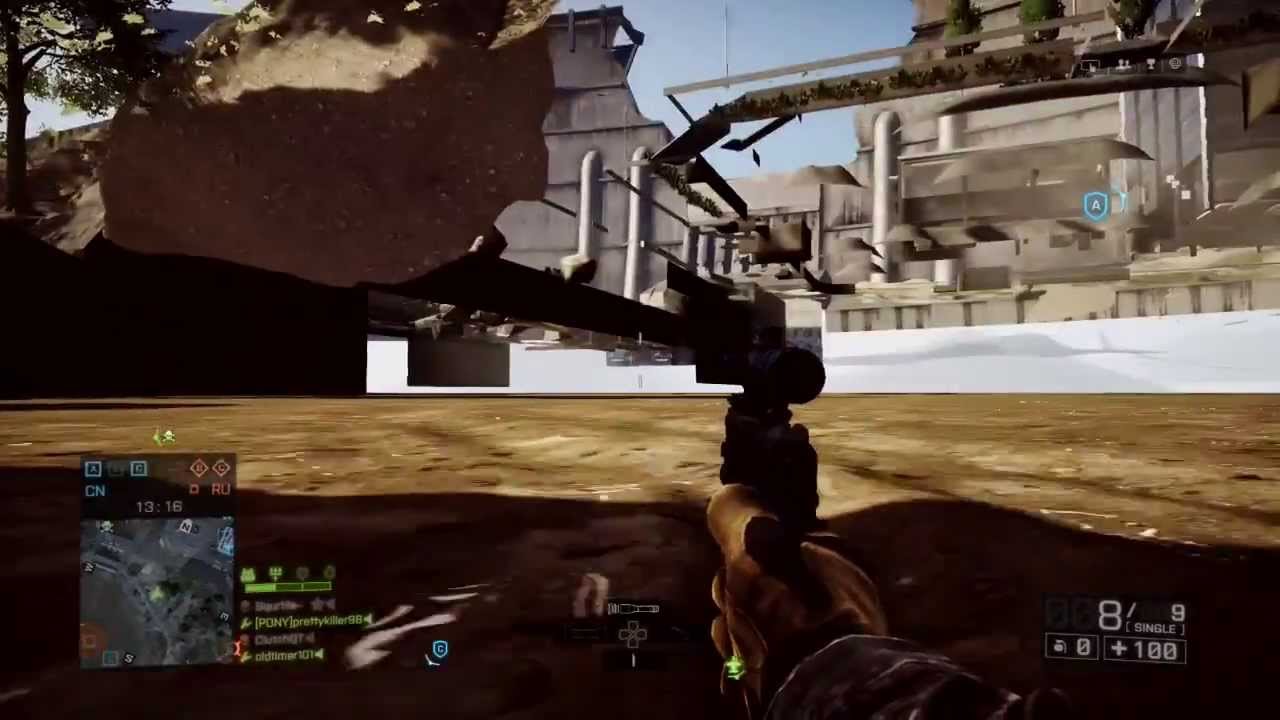 battlefield 4 glitch on lancing dam