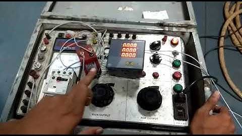 Current injection kit se MPCB  Test