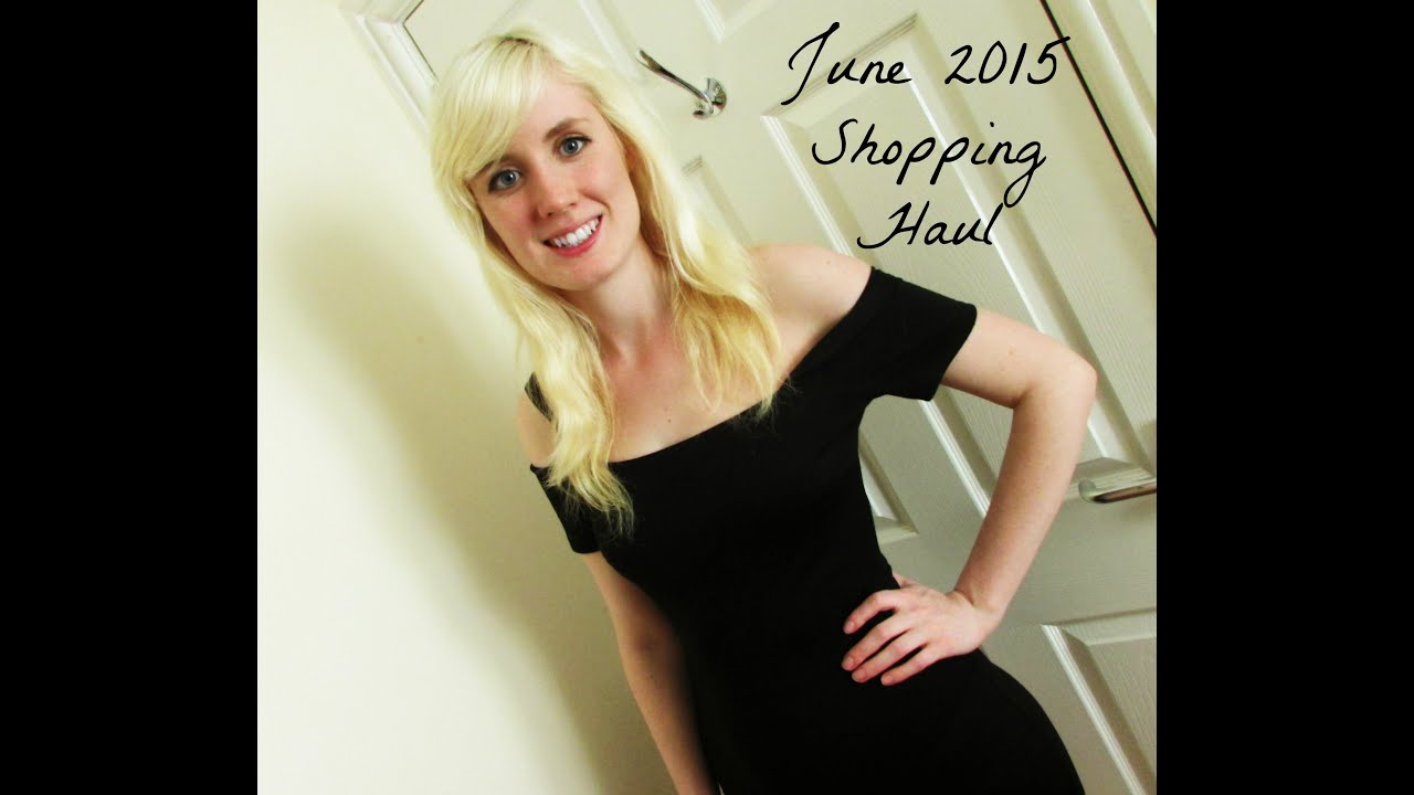 June 2015 Shopping Haul | Emma's Secret - YouTube