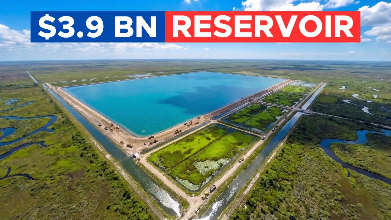 The $3.9B Massive Reservoir Built to Save Florida's Everglades