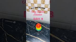 30 days of Easy Toddler Activities: Day 8- Rescue the Ball 🎾 #teacher #handsonactivitites #ytshorts
