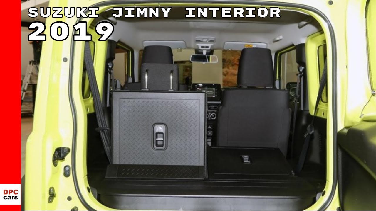 Suzuki Jimny Interior 2019