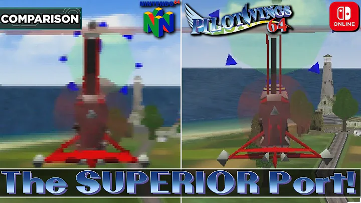 Pilotwings 64 Switch | A Port Surpassing the Original! | N64 & Switch Comparison