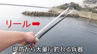 堤防から大量に釣る装置を作ってしまった(480話目)