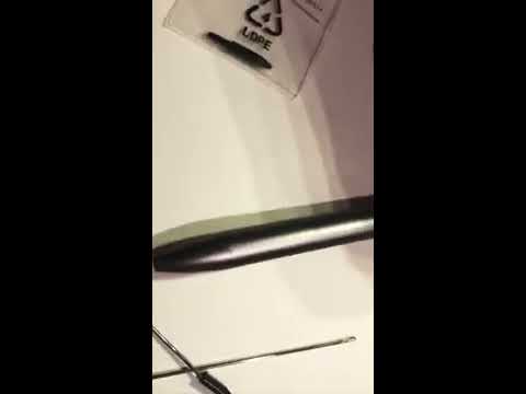 إخراج رأس القلم المكسور       