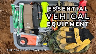 Emergency Car Equipment  Be Prepared