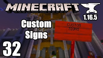 Add CUSTOM SIGNS to Minecraft 1.16.5 | Forge 1.16.5 Modding #32