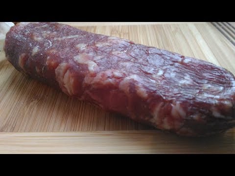 Рецепт сыровяленой колбасы в домашних условиях из свинины