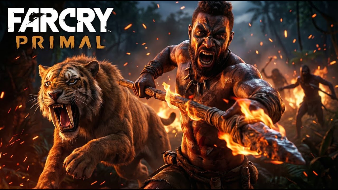 Far Cry Primal Gameplay Part 1 🔥😍 